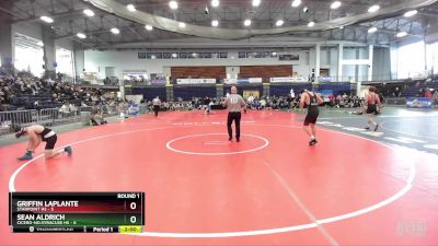 138 lbs Round 1 (3 Team) - Griffin LaPlante, Starpoint HS vs Sean Aldrich, Cicero-No.Syracuse HS