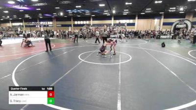 102 lbs Quarterfinal - Adden Jarman, Grindhouse WC vs George Tracy, Lake Stevens WC