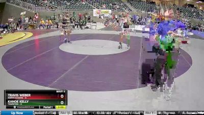 108 lbs Round 3 (4 Team) - Kanoe Kelly, Thurston vs Travis Weber, North Eugene