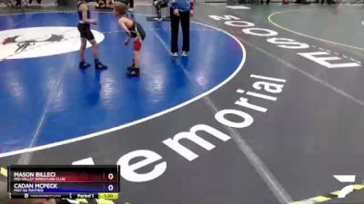 49 lbs Rr2 - Cadan Mcpeck, Mat-Su Matmen vs Mason Billeci, Mid Valley Wrestling Club