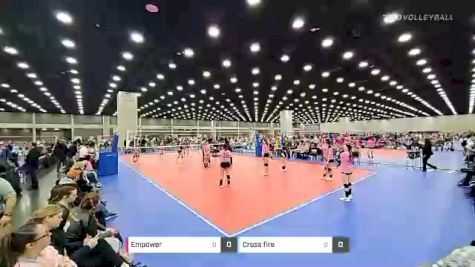 Empower vs Cross fire - 2022 JVA World Challenge presented by Nike - Expo Only
