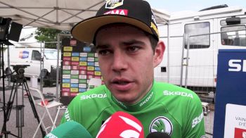 Van Aert Celebrates Beautiful Day For Jumbo