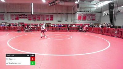 106 lbs Consi Of 4 - Kennedie Davis, Bridgewater-Raynham vs Ava Svistunov, Belmont