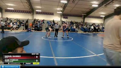 145 lbs Cons. Semi - Samuel Ramirez, H.E.M. vs Gabe Purdum, Tongue River