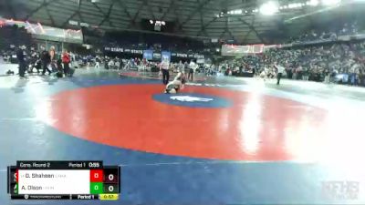 4A 182 lbs Cons. Round 2 - Omar Shaheen, Camas vs Alexander Olson, Union