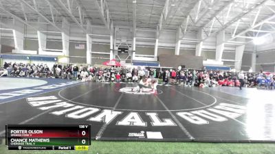 138 V Cons. Round 6 - Porter Olson, Spanish Fork V vs Chance Mathews, Cherokee Trail V