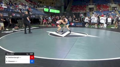 138 lbs Semis - Arment Waltenbaugh, Pennsylvania vs David Gleason, Missouri