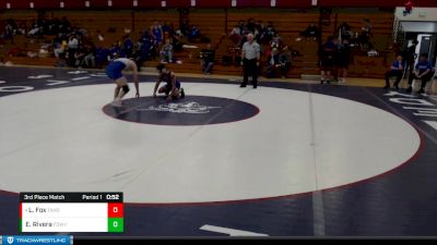 160 lbs 3rd Place Match - Landon Fox, Tahoma vs Elias Rivera, Federal Way