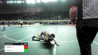 80 lbs Round Of 64 - Jai Robins, Bixby vs Owen Price, Westmoore