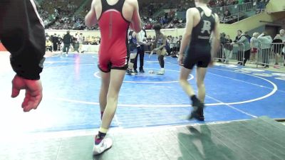 123 lbs Consi Of 16 #2 - Coy Frederickson, Poteau vs Jackson Smith, Broken Arrow