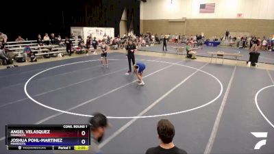 138 lbs Cons. Round 1 - Angel Velasquez, Minnesota vs Joshua Pohl-Martinez, Minnesota