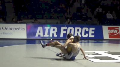 125 lbs Dual - Connor Brown, SDSU vs Tony DeCesare, AFA