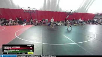 120 lbs Round 5 (6 Team) - Ashley Danielson, Team Gold vs Michelle Naftzger, Team Blue