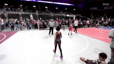 73 lbs Quarterfinal - Aiden Carter, Lusk Rawhide Wrestling vs Neiko Garcia, Bear Creek Jr. WC