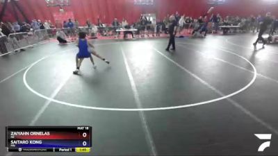 106 lbs Semifinal - Zaiyahn Ornelas, NE vs Saitaro Kong, MN