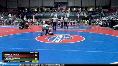 1A-132 lbs Cons. Semi - Carter Fleming, Elbert County vs Maddox Pierce, Irwin County