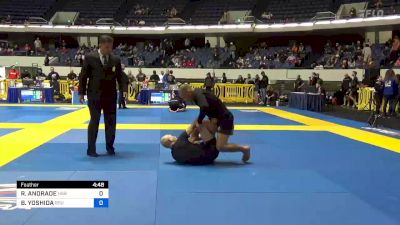 RUBEN ANDRADE vs BARET YOSHIDA 2022 World IBJJF Jiu-Jitsu No-Gi Championship