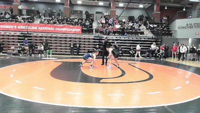 155 lbs Semifinal - Caitlyn Davis, Central Methodist vs Kaylynn Albrecht, Baker