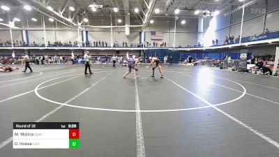 197 lbs Round Of 32 - Michael Molina, Unattached-Sacred Heart University vs Dontae Hoose, Lehigh University