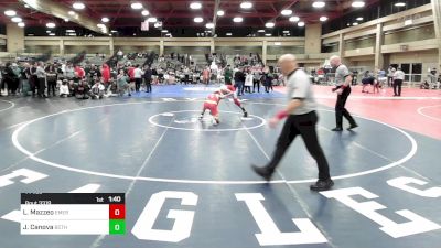 144 lbs Final - Louden Mazzeo, Emerson/Park Ridge vs Joey Canova, Bergen Catholic