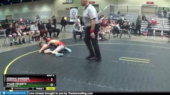 78 lbs Round 2 (6 Team) - Tyler Feckett, Donahue WA vs Joshua Sanders, Untouchables-Olympia