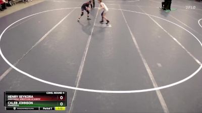 84 lbs Cons. Round 4 - Henry Seykora, Owatonna Wrestling Academy vs Caleb Johnson, Minnesota