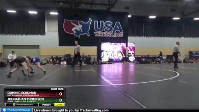 77 lbs Semifinal - Dominic Schuman, Mat Assassins Wrestling Club vs Johnathan Thompson, Sebolt Wrestling Academy