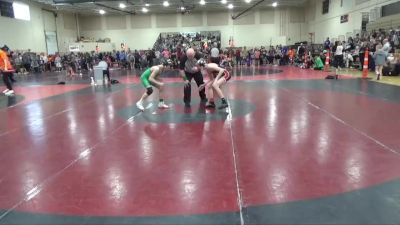 95 lbs Champ. Round 1 - Keagan Berg, Victory Wrestling vs Jaydon Le Noble, Wrestling Factory