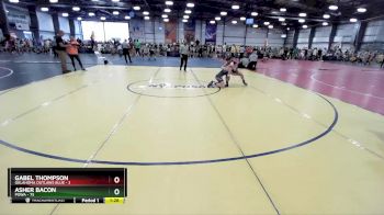 130 lbs Rd# 2 10:30am Friday - Asher Bacon, POWA vs Gabel Thompson, Oklahoma Outlaws Blue