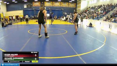 182 Gold Round 3 - Ryder Wilder, Camden County vs Richard Alexander, Miami Palmetto