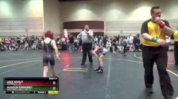 76 lbs Round 2 (4 Team) - Jace Schut, MI Pitbulls vs Hudson Emmorey, Ring Finger Wrestling