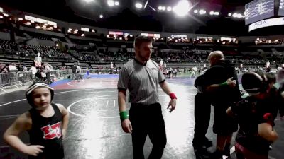 85 lbs Quarterfinal - Jaxon McNamara, Red Nose vs Marco Costanzo, Force Wrestling Club