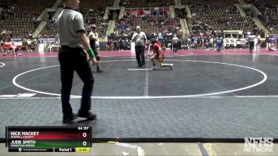 6A 157 lbs Quarterfinal - Nick Mackey, Russell County vs Jude Smith, Mountain Brook