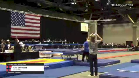 Kira Schwartz - Double Mini Trampoline, So Cal TTC - 2021 USA Gymnastics Championships