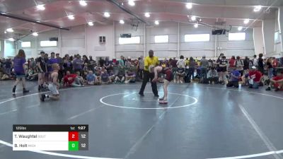 125 lbs Round 3 - Tyson Waughtel, SouthTown Savages vs Bryce Holt, Michigan Mayhem