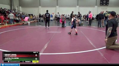 80 lbs Cons. Round 2 - Grant Smail, Chelsea Wrestling vs Justin Ellison, Alpha Elite