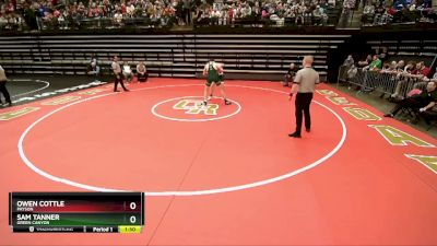 215 lbs Cons. Round 3 - Owen Cottle, Payson vs Sam Tanner, Green Canyon