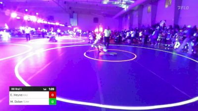 80 lbs Rr Rnd 1 - Ella Heyne, Kalispell Wrestling Club vs Mackenzie Dolan, Team Real Life