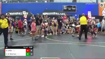 65 lbs Round 4 (6 Team) - Amir Winfrey-Newman, The Funky Singlets vs Bowen Lefler, Untouchables Purple