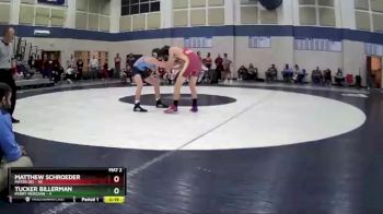 132 lbs Round 1 (4 Team) - Matthew Schroeder, Mater Dei vs Tucker Billerman, Perry Meridian