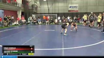 80 lbs Round 4 (6 Team) - Hayden Schwab, Iowa Black vs Cole Caniglia, Nebraska Black