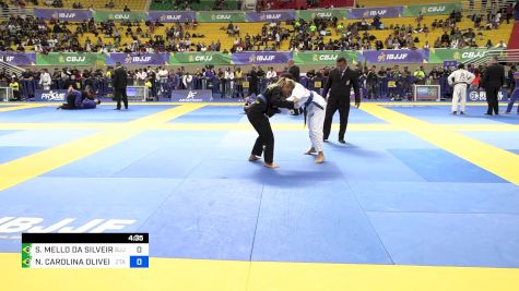 SOPHIA MELLO DA SILVEIRA vs NATHALIA CAROLINA OLIVEIRA 2024 Brasileiro Jiu-Jitsu IBJJF