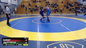 285 lbs 3rd Place Match - EJ Vailolo, North Kitsap vs DeQuan Freeland, Olympic