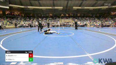 96 lbs Round Of 16 - Axel Booth, Sperry Wrestling Club vs Hagen Ellis, Salina Wrestling Club