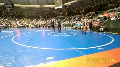 285 lbs Semifinal - Justin Pryor, Pryor Tigers vs Kendrick Vande Velde, Ogden's Outlaws Wrestling Club