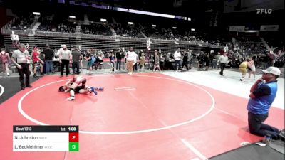 116 lbs Rr Rnd 2 - Noah Johnston, Natrona Colts vs Logan Becklehimer, Widefield WC