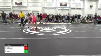 O-190 lbs Consi Of 4 - Aiden Gibson, WV vs Christian Ward, MI