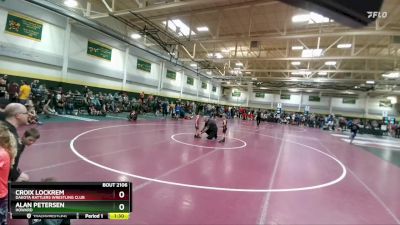 45 lbs Champ. Round 2 - Alan Petersen, Howard vs Croix Lockrem, DAKOTA RATTLERS WRESTLING CLUB