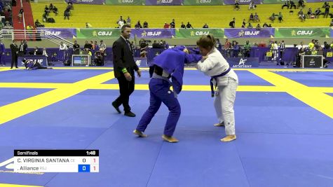 CLÁUDIA VIRGINIA SANTANA GEDEAO vs Alliance 2024 Brasileiro Jiu-Jitsu IBJJF