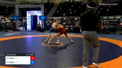 67 kg Consolation - Anthony Abidin, West Point Wrestling Club vs Nolan Baker, New York Athletic Club